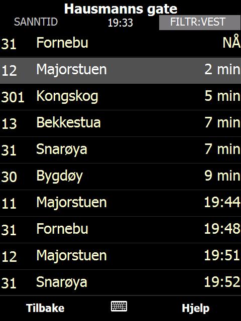 Programmet kobler seg opp til trafikantens nettsted og henter ned data om buss, t-bane og trikk. Den kan kobles opp via GPRS eller 3G/WIFI.