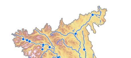 2 Glomma og Lågen Glommavassdraget er Norges største og lengste vassdrag, og har et nedbørfelt som dekker om lag 12 % av landets areal.