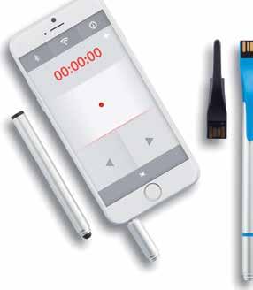 902 Nino stylus/touchpenn med USB 8GB Point 03 Du kan jobbe fortere og enklere på telefonen eller nettbrettet din med denne