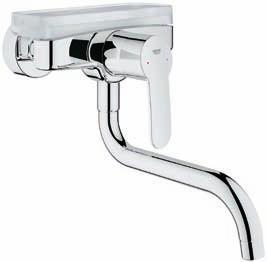 NEW 31 126 002 Sink mixer high spout with pull-out mousseur 31 482 002 Sink mixer high spout with pull-out mousseur spray 30 221 002 Sink mixer high spout 31 124 002 Sink mixer medium