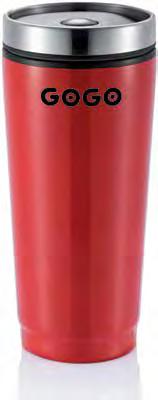 397 Leakproof kopp Lekkasjefri kopp på 400 ml med doble vegger og trykklås Det enkle trykkesystemet lar deg åpne og lukke koppen din med