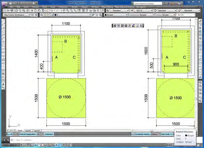 Taktilt og visuelt oppmerksomhetsfelt foran heisdør i 0,3 m dybde og i hele heisdørens bredde. Heis skiltes med standardisert piktogram størrelse 150 mm x 150 mm på heisdør i kommunikasjonsvei.