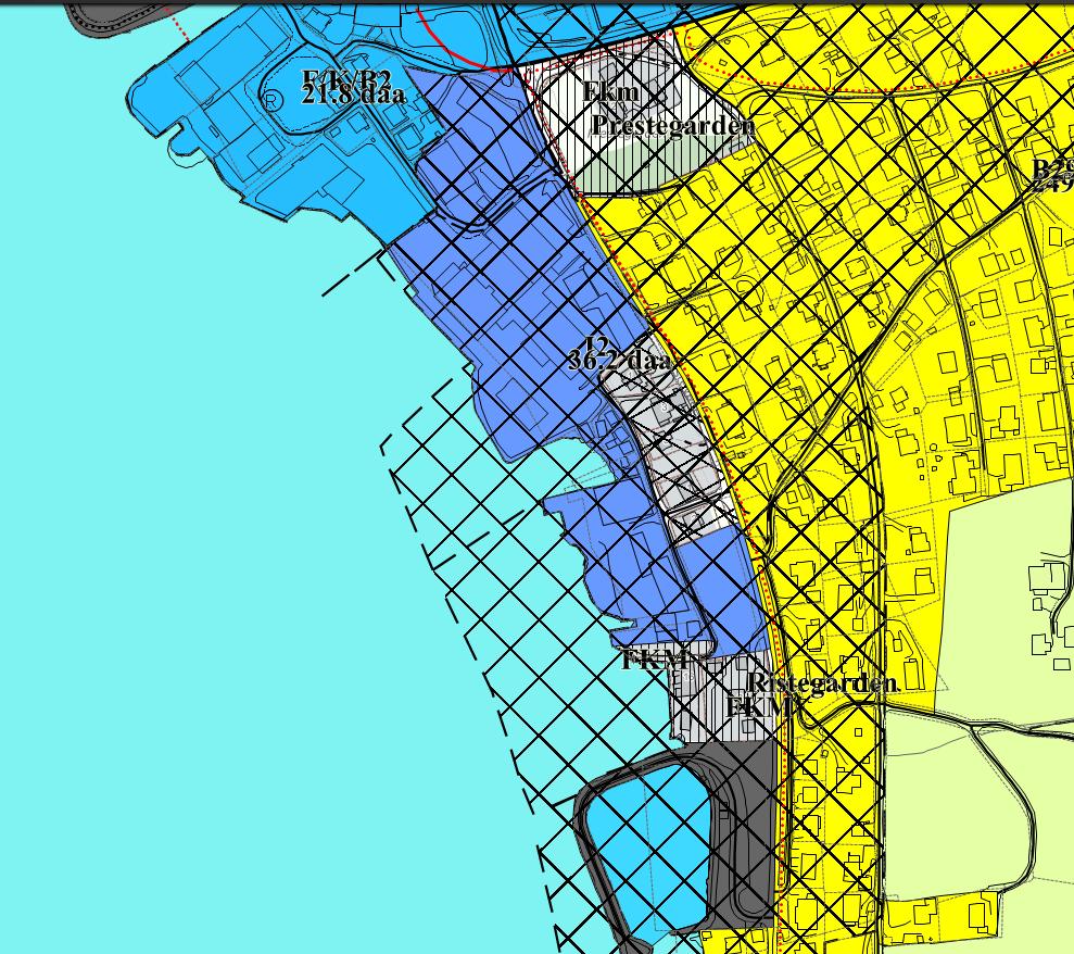 Planinitiativ - Vedlegg 1: PRIVAT REGULERINGSPLAN FOR ROSETFJØRA - Endring gnr.30/157 m.fl. - Volda Kommune Utsnitt gjeldende arealdelplan for Volda kommune. PlanID 2007010.