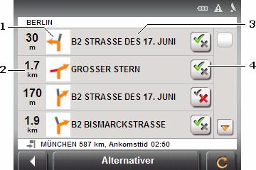 10 Nyttige funksjoner 10.1 GPS-status, lagre nåværende posisjon I vinduet GPS-STATUS finner du en oversikt over den informasjonen som navigasjonssystemet beregner ut fra de mottatte GPS-signalene.