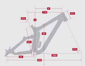DOWNHILL MAIDEN DESIGNED FOR DOWNHILL FRONT SUSPENSION 200 mm REAR SUSPENSION 200 mm Maiden er designet for å yte maksimalt på høyeste nivå innen freeride, WC-racing og i sykkelparken.