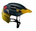 God plass over ørene sikrer komfortabel plass til sykkelbriller og hjelmen passer meget bra sammen med goggles.