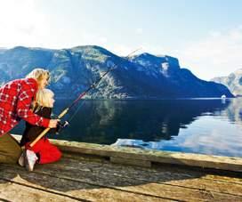 Flåm Uvikling, Morten Rakke Fiske Ved Sognefjorden finst det fleire hundre gode fiskevatn.