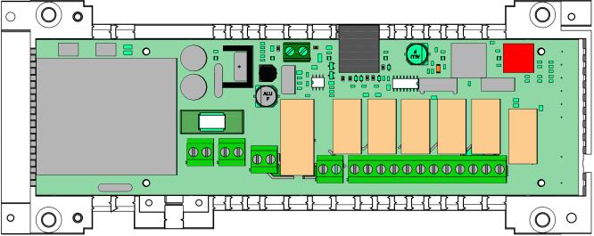 4.1 WIRING ASSEMBLY DIAGRAM 230V Up to 12 RF antenna connection EXTENSION MODULE N PE L Power Supply 230Vac