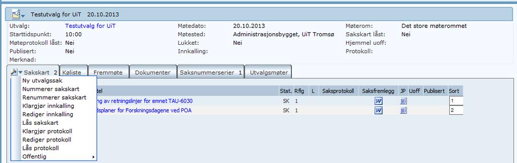 skal til slutt komme opp. Klikk Lukk 8. Redigere møteinnkalling 8.