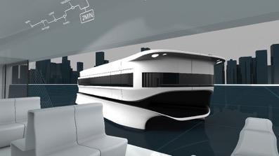 The Urban Water Shuttle Zero emission fastgoing vessel 2014 All Design Rights Property of Maritime CleanTech The Urban