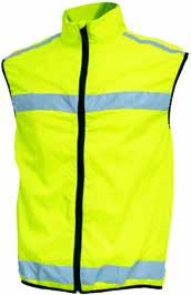 Kil 4620 Unisex safety vest med påsydde refleksstriper