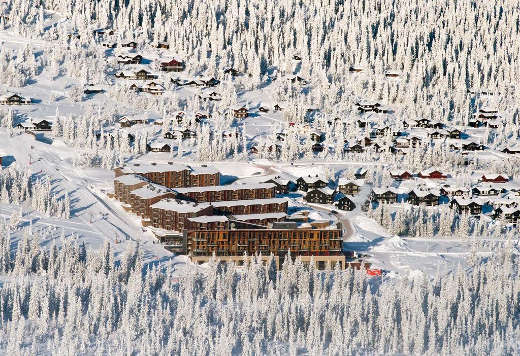 Foto: Ola Matsson Radisson Blu Mountain Resort & Residences Det var nok ganske utenkelig på 1960 tallet at det skulle bygges hotell i Fageråsen, men flere syslet med planer gjennom årene.