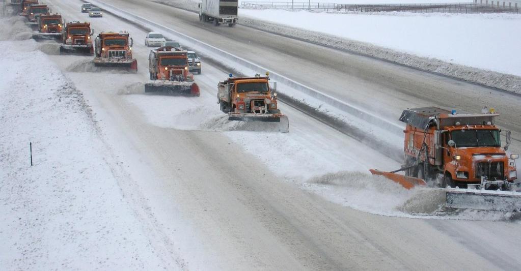 Snow clearance of a Colorado highway