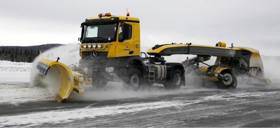 The YETI project: Snow clearance truck tailored for automated winter