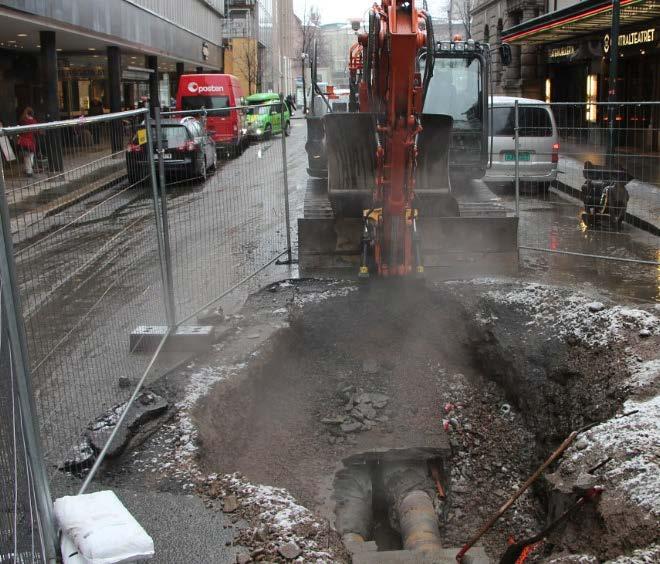 To hovedspørsmål Ledningsarbeider i offentlig vei