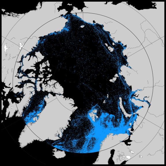 SAR-avtalen og skipstrafikk i Arktis 90% av Norges havområde ligger i nordområdene Ca. 80% av maritim aktivitet i Arktis foregår i norske farvann (det blå Arktis) ~ 80% av risikoen Ca.