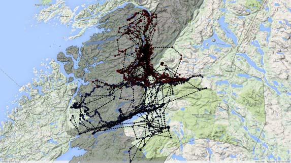 2013/14 (4 609 KM 2 ) SPIKARN 2014/15 (1 255 KM 2 )