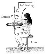 50 og asse M = 0.0 kg er bore bor e hull slik so is i fig 4.. Hulles radius er R/4. ese reghesoene il dee sysee o en akse noal på skien gjenno den opprinnelige skiens senru. Fig 4.