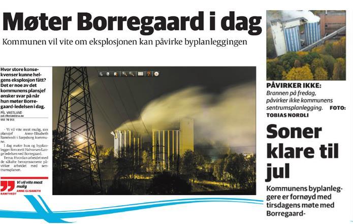 2015: Borregaard i Sarpsborg