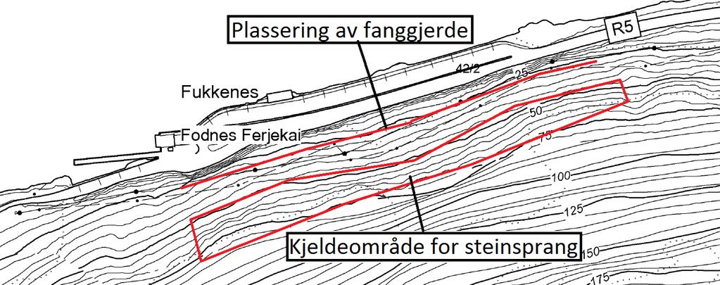 Figur 1 - Kart over området.