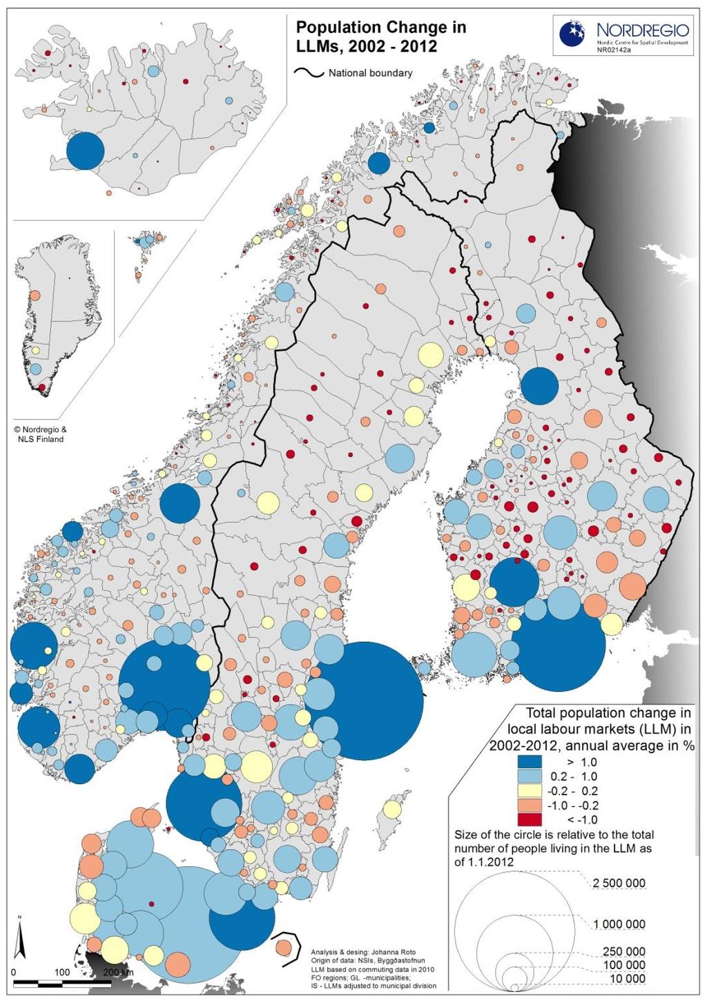 Norges varierte bystruktur De fleste