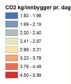 Hvordan kan utbyggingsmønsteret utformes for å øke måloppnåelsen? Klimautslipp og gange/sykling varierer i forhold til hvordan boliger, arbeidsplasser og handel/ service lokaliseres.