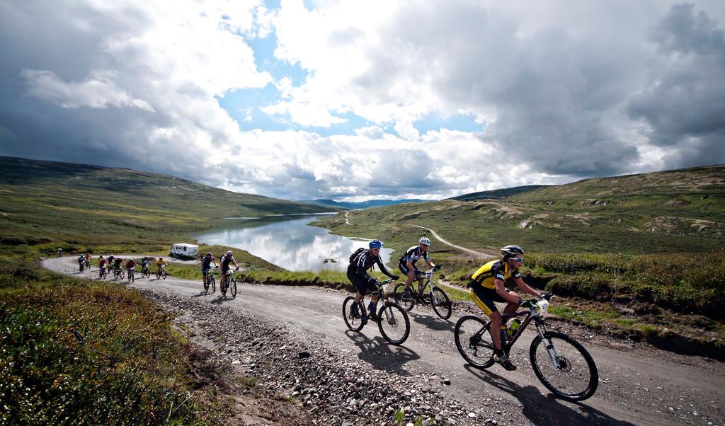 Sykkelenern er et turritt som går i fantastisk natur opp Vinstradalen og via Fundin og Orkelsjøen, før den runder ned igjen til sentrum i Oppdal. Start og mål i sentrum i Oppdal.