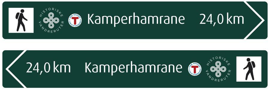 Side 14 i manualen GJENNOMGÅENDE RUTER Lange ruter Gjennom flere turområder, regioner eller land Eksempler er Kystleden,