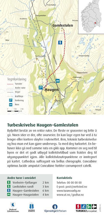 av informasjonselementene i informasjonstavlen