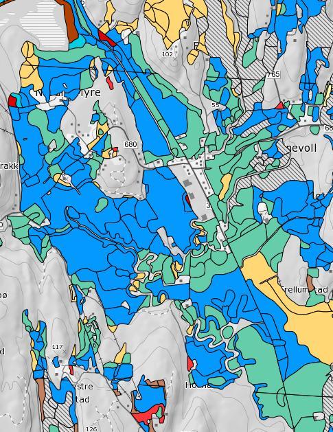 2014) 20 % av landarealet Alle kommuner er