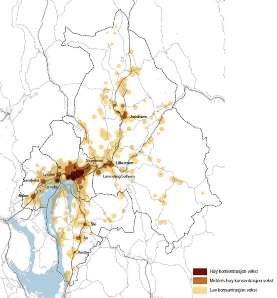 Regional plan for areal og transport Videreføre dagens kommuneplaner