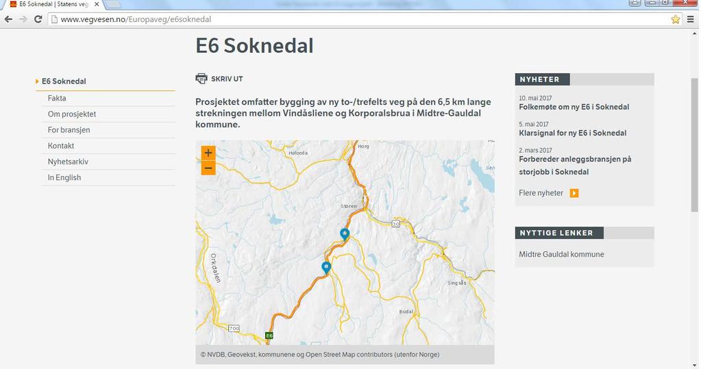 E6 Soknedal http://www.