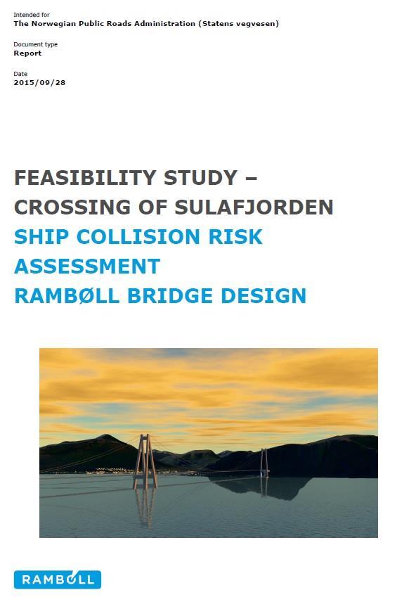 Analyse skipstrafikk Sulafjorden - Design skip Farløpsled : H= 70m B= 300m Design sip: Lengde [m] 300 Bredde [m] 35
