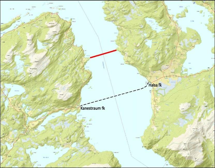 E39 Halsafjorden E39 Kristiansand-Trondheim Halsafjorden