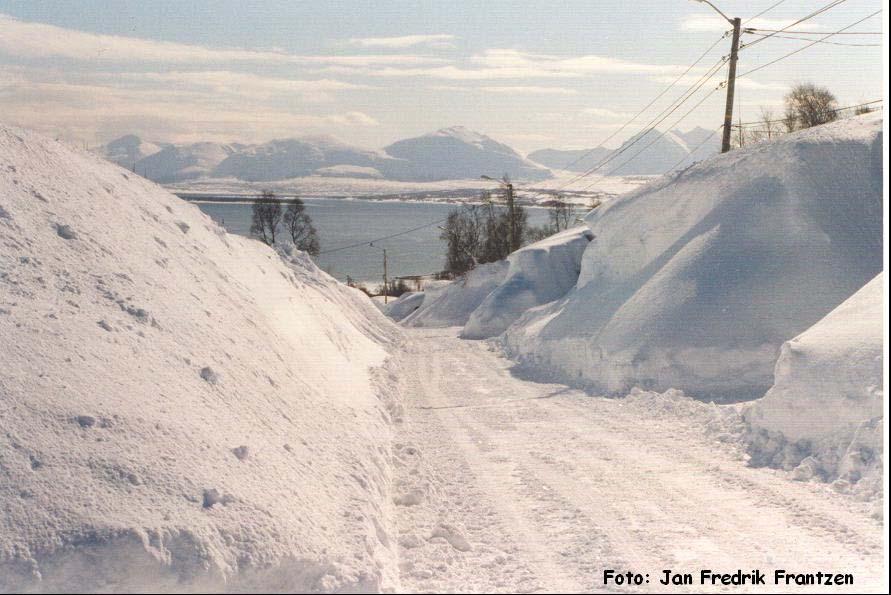 Internasjonal arbeidsdeling Lokal ressurs i Tromsø snø 8m 1996/97 og 7m 99/00