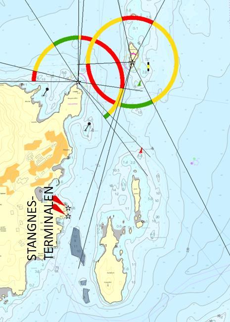 Figur 2-2 Oversiktskart over havneområdene i Harstad havn. Kilde: Kystverket 2.4.