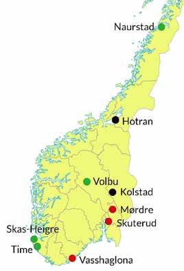 driftssystemer med åpen åker. Disse resultatene kan bl.a. brukes som grunnlag for vurdering av faktorer for biotilgjengelig fosfor i avrenning fra ulike driftssystemer i jordbruket.