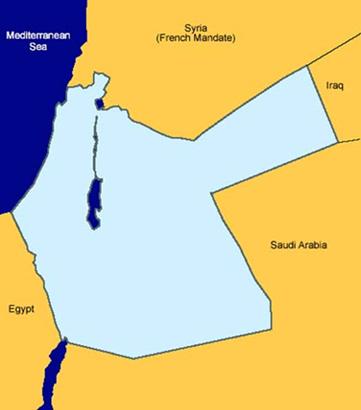 24 april ble Palestinamandatet gitt til Storbritannia, målet var opprettelsen av et hjemland for det jødiske folk.