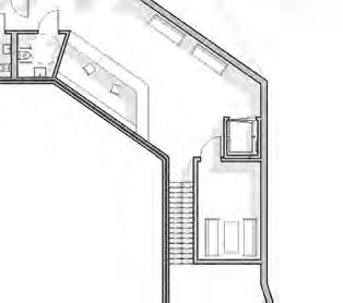 BOD 4 m² GARDEROBE ROM 7 m² REKVISITA / PRINT / LAGER 5 m² KJØKKEN WC 3 m² WC 4 m² RESEPSJON ROM 7 m²