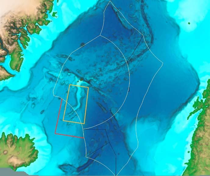 28 Grønland Jan Mayen Samarbeidsområde Norge-Island Utlyst areal, Dreki-området Island Norge Figur 3.