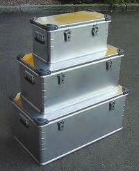 ZARGAS BOX-I-BOX 34 82 730 Kassesett Sett à 3 stk 3 solide aluminiumskasser