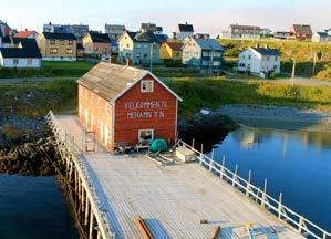 Små kystsamfunn i Finnmark knyttes sammen med byer og markeder lenger sør.