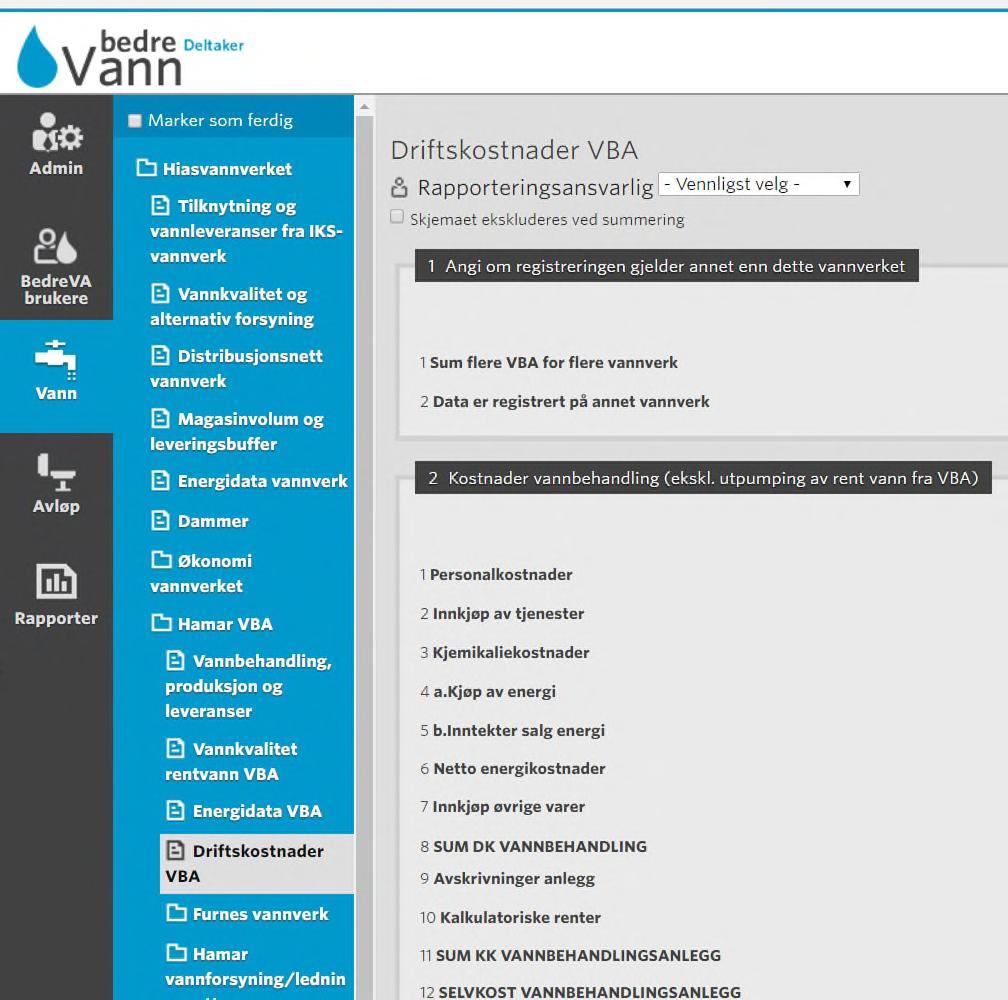 Omfang av dammer og klassifiseringen er viktig for å beskrive likheter og forskjeller mellom vannverk mht. kostnader 3.2.