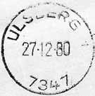 Stempel nr. 5 Type: I22N Fra gravør 07.11.1969 ULSBERG Innsendt?