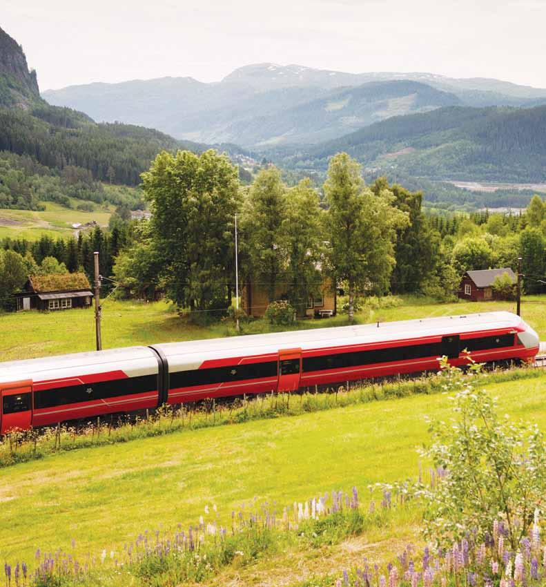 Visjon NSB skal være kundenes favoritt og Nordens mest nyskapende transportkonsern.