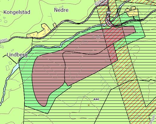 3.5 Eksisterende planer i området Gjeldende kommuneplan Gjeldende arealdel av kommuneplanen ble sist revidert den 25.09.