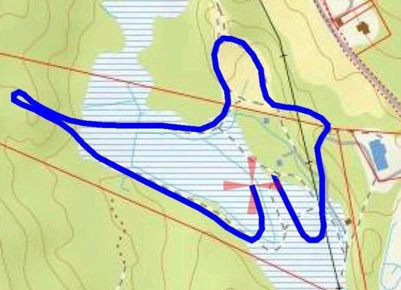 «skirenn» fra E10 i Elvemokrysset og fra E10 i Evenesmark. To mulige veier: 1.