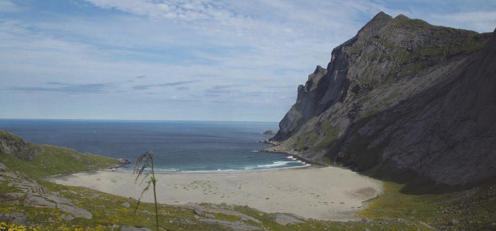 Bilde 5: Bunessanden. Foto: Ragnhild Redse Mjaaseth De fleste nasjonalparker i Norge ligger i høyfjellsområder.