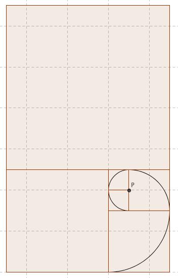 2 p Oppgave 2.4 Oppgaven kan løses ved hjelp av et dynamisk geometriprogram. a) Konstruer et gyllent rektangel. Bruk framgangsmåten under og hjelpefiguren.