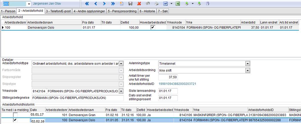 5. Innsending av avsluttede arbeidsforhold i a-melding I flere sammenhenger kan det være nødvendig å inkludere et allerede avsluttet arbeidsforhold i en a-melding.